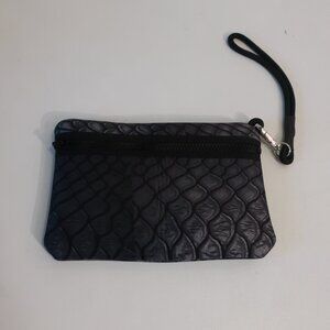 Womens Shag Boutique Gray Neoprene Clutch